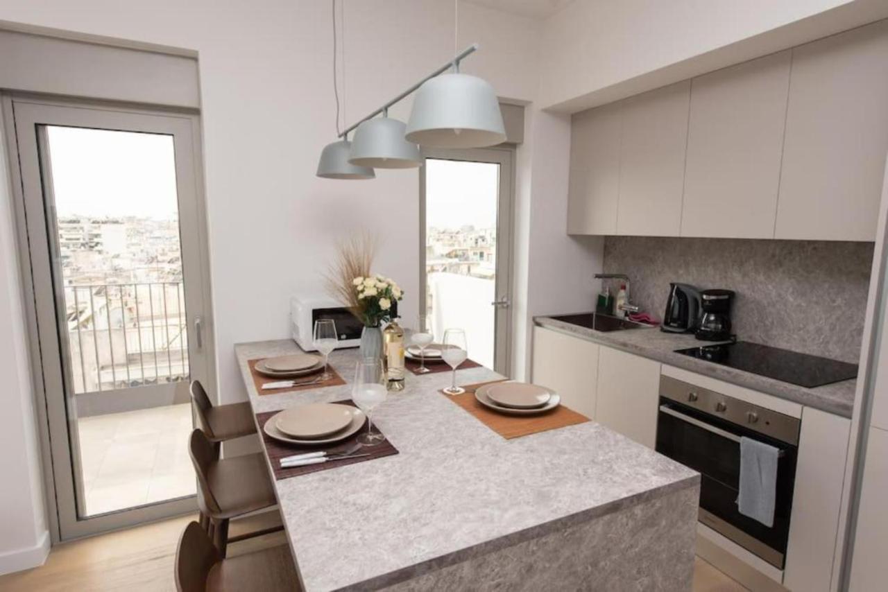 Brand-New Flat With A City View Athens Exterior photo