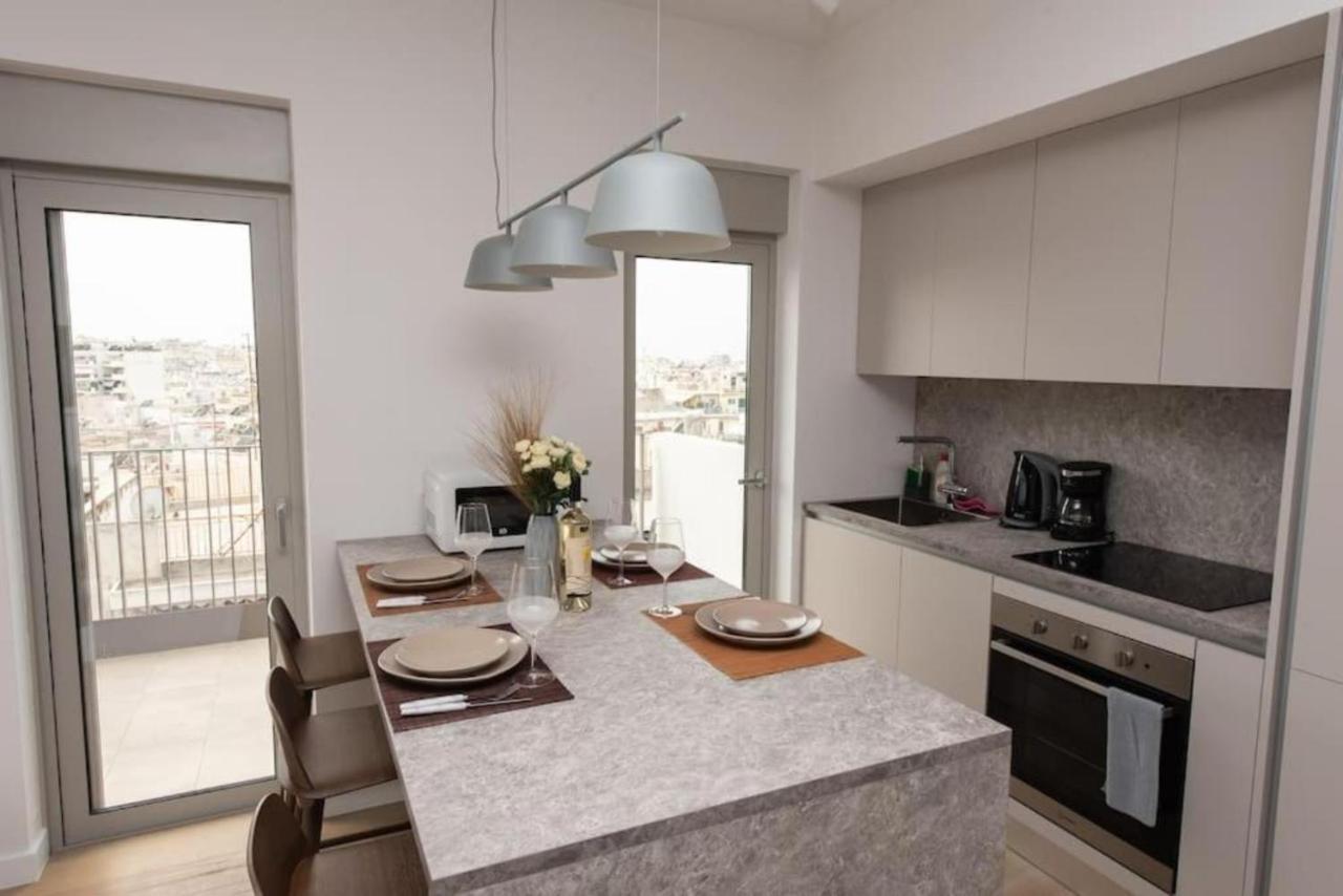 Brand-New Flat With A City View Athens Exterior photo