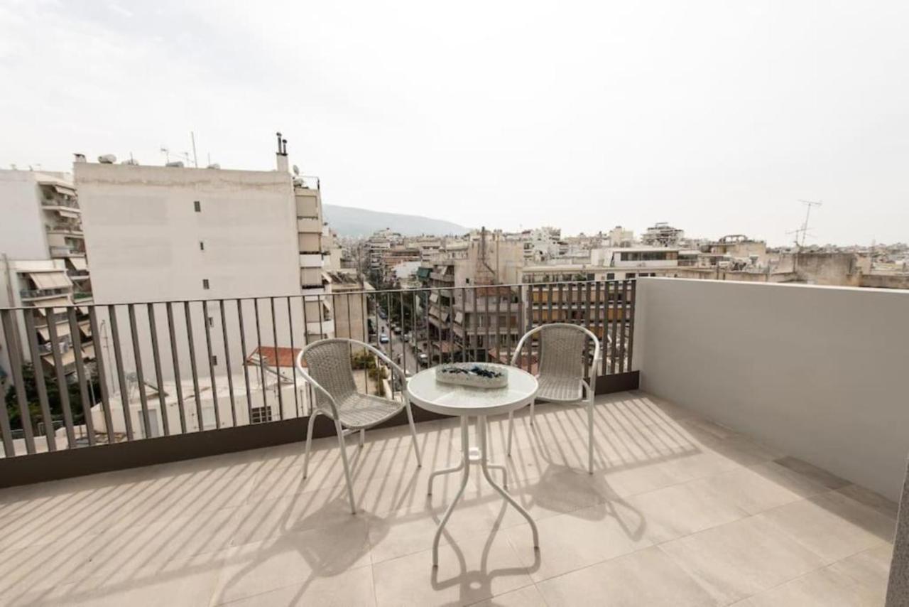 Brand-New Flat With A City View Athens Exterior photo